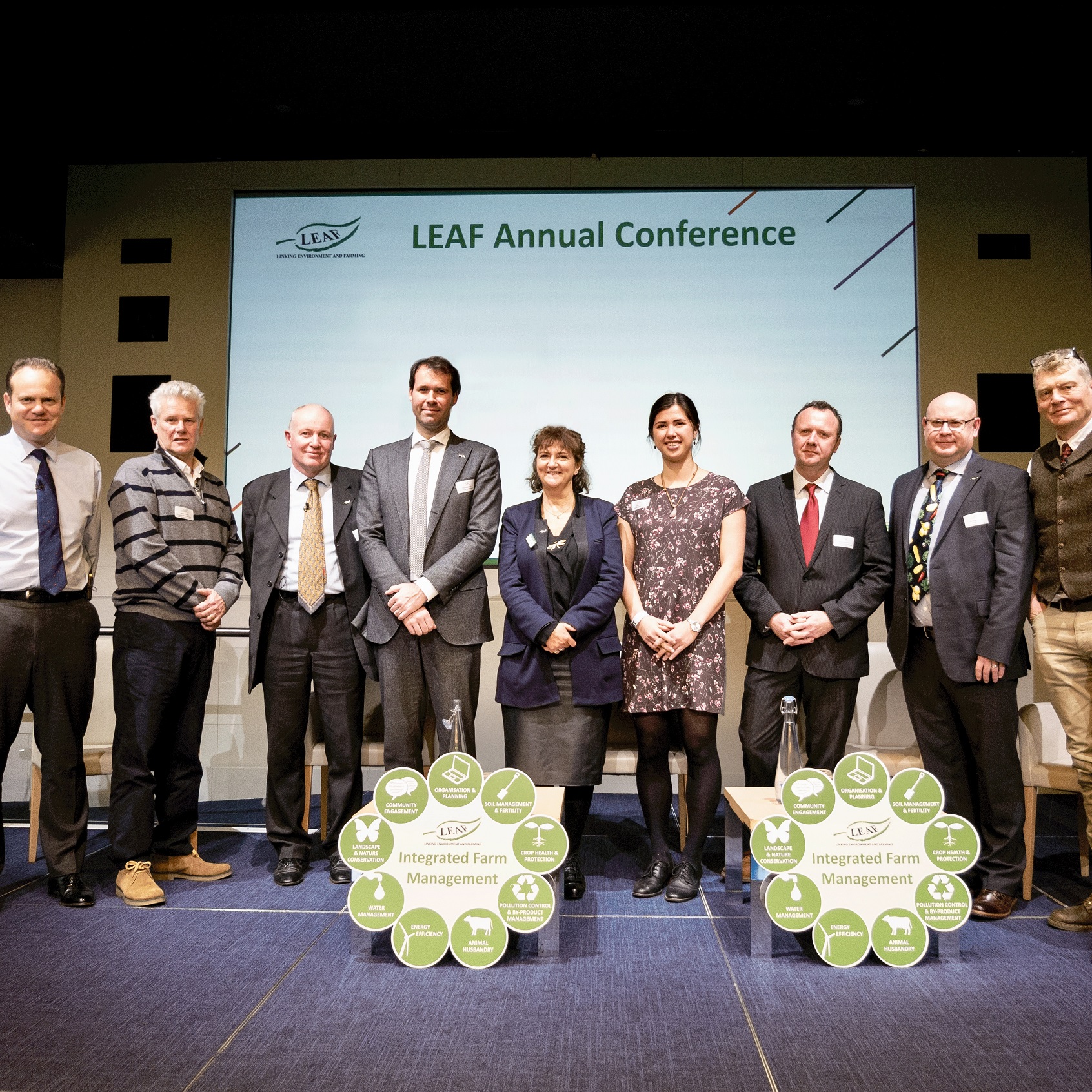 LEAF Conference 2019 group of speakers