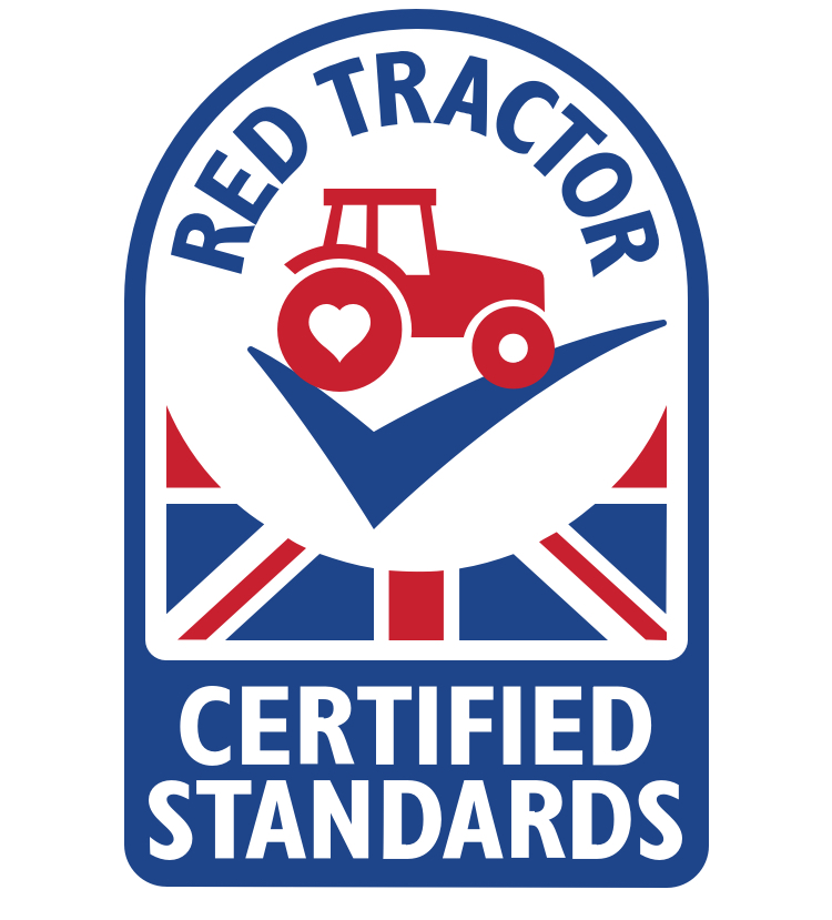 Red Tractor logo.